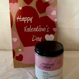 Bath & Body Works Inspire Love Rose & Vanilla Candle